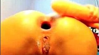 Best Anal Zucchini EVER - porn video