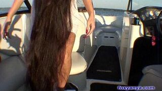 Foxy Anya Blows and Bangs Cock For Titty Cumshot - porn video