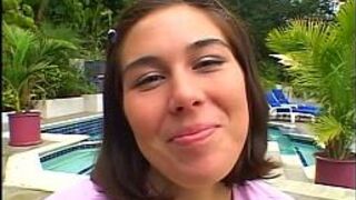 Ashley Blue Interracial DP - porn video