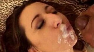 Teen Covered In Black Cum - porn video