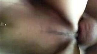 Babe with nice breasts gets her pussy fucked - porn video