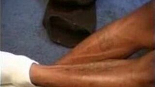 Black Stud w Six Pack Jerks Big Dick - porn video