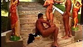 outdoor group fucked - porn video